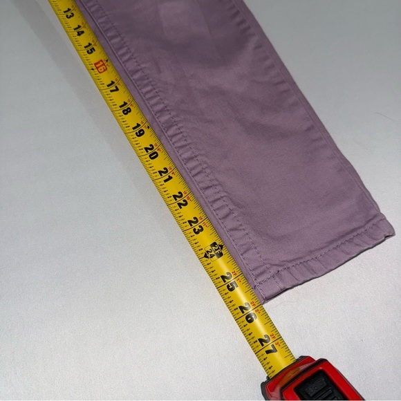 Seven 7 Tummyless Stretch Skinny Ankle Jeans Lavender Purple Size 4 - Picture 3 of 11